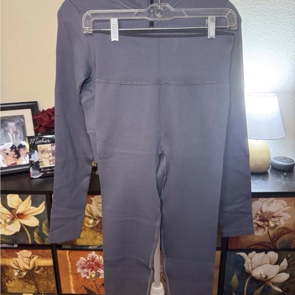 NWT Calvin Klein Blue/Grey 2 Piece Pants&Jacket Athlete/Leisure Set Size Large - Picture 1 of 15
